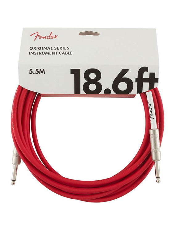 Fender - 990520010 - instrument cable, 18 – Fiesta Red