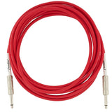 Fender - 990520010 - Instrument Cable, 18.6Ft, Fiesta Red