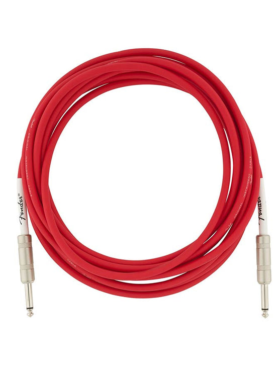Fender - 990520010 - Instrument Cable, 18.6Ft, Fiesta Red