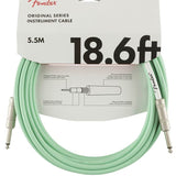 Fender - 990520058 - instrument cable, 18 – Surf Green