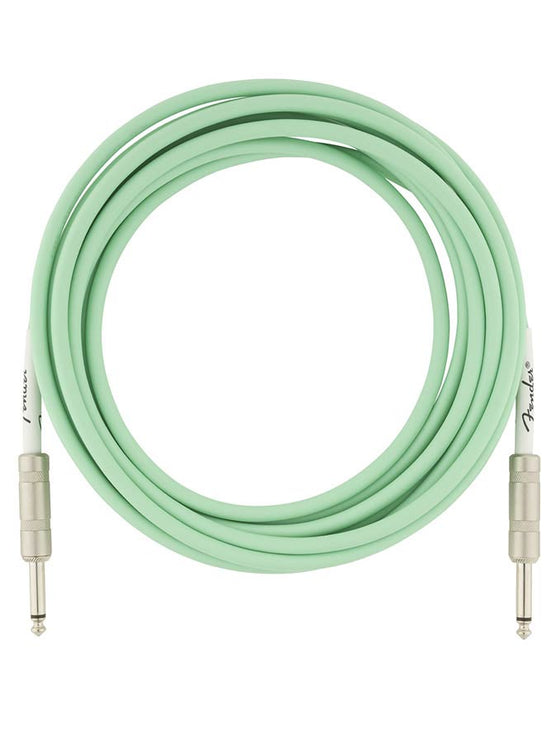 Fender - 990520058 - Instrument Cable, 18.6Ft, Surf Green
