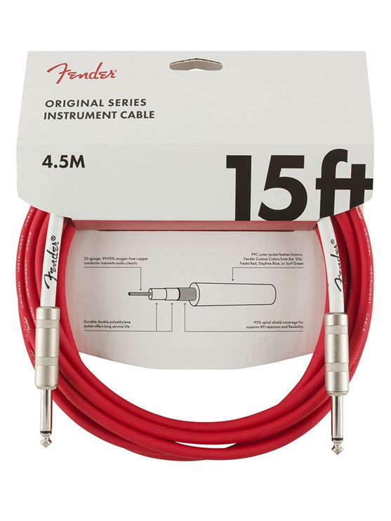 Fender - 990515010 - instrument cable – Fiesta Red