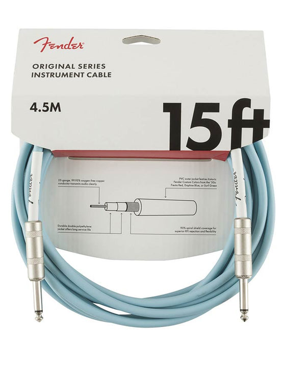Fender - 990515003 - instrument cable – Daphne Blue