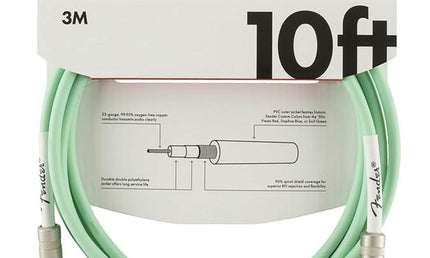 Fender - 990510058 - instrument cable – Surf Green