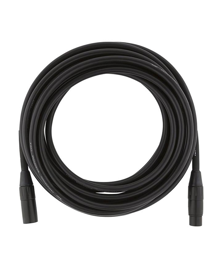 Fender - 990820015 - Microphone Cable, 25Ft, Black