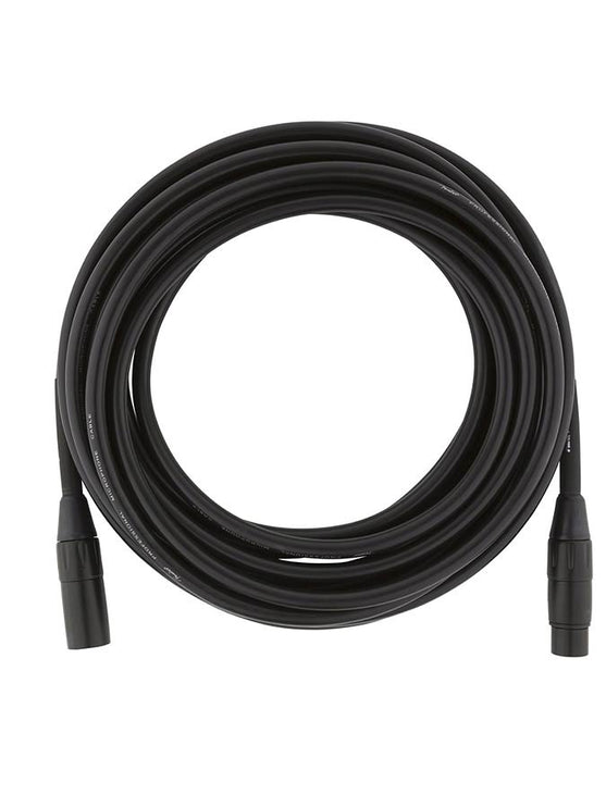 Fender - 990820015 - Microphone Cable, 25Ft, Black