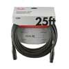 microphone cable, 25ft, black