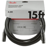 Fender - 990820018 - microphone cable – 15Ft, Black