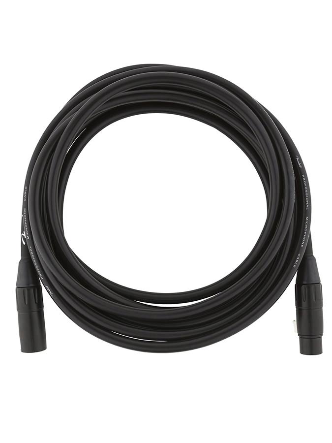 Fender - 990820018 - Microphone Cable, 15Ft, Black