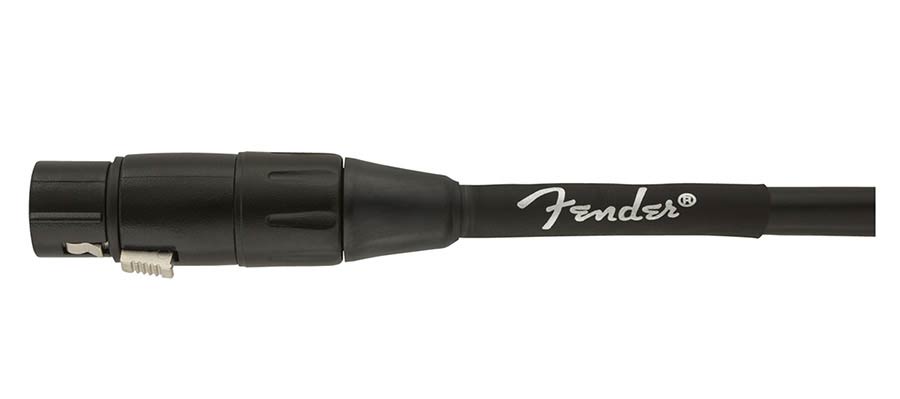 Fender - 990820018 - Microphone Cable, 15Ft, Black