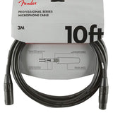 Fender - 990820022 - microphone cable – 10Ft, Black