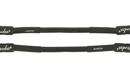 patch cable (2 pcs), 6", 2x angled, black