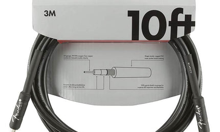 Fender - 990820024 - instrument cable – 10Ft, Black