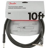 Fender - 990820025 - instrument cable – Angled, Black