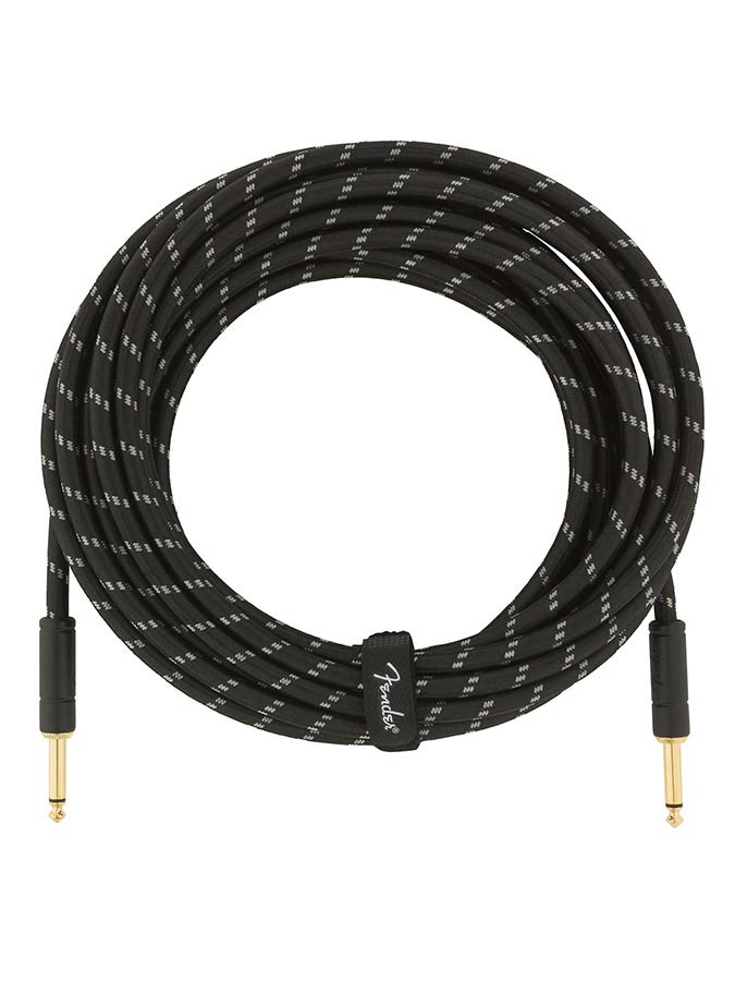 Fender - 990820075 - Instrument Cable, 25Ft, Black Tweed