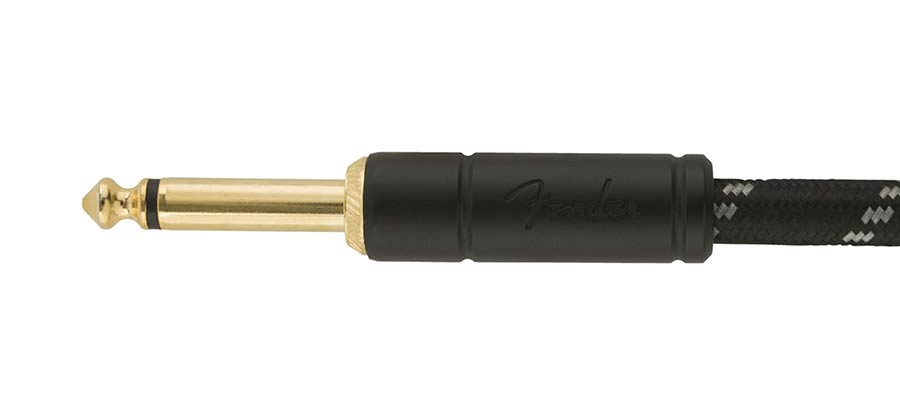 Fender - 990820075 - Instrument Cable, 25Ft, Black Tweed