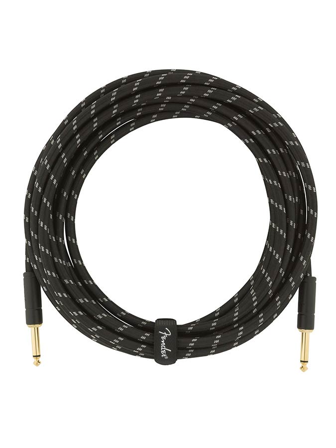 Fender - 990820080 - Instrument Cable, 18.6Ft, Black Tweed