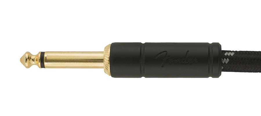Fender - 990820080 - Instrument Cable, 18.6Ft, Black Tweed