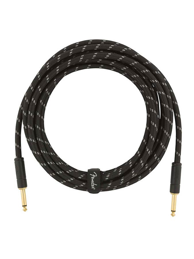 Fender - 990820083 - Instrument Cable, 15Ft, Black Tweed