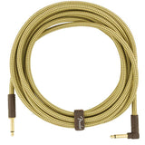 Fender - 990820091 - Instrument Cable, 10Ft, 1X Angled, Tweed