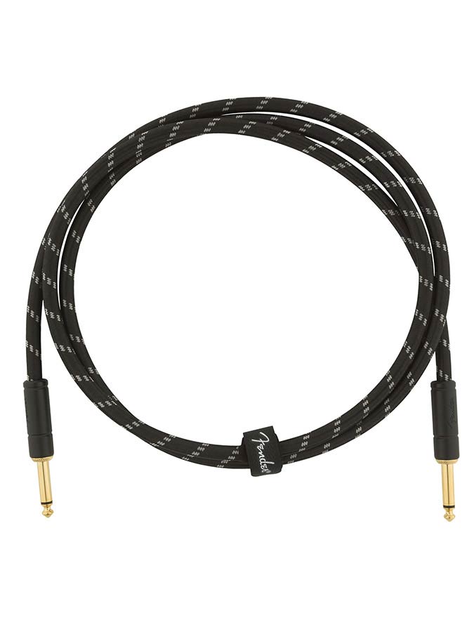 Fender - 990820093 - Instrument Cable, 5Ft, Black Tweed