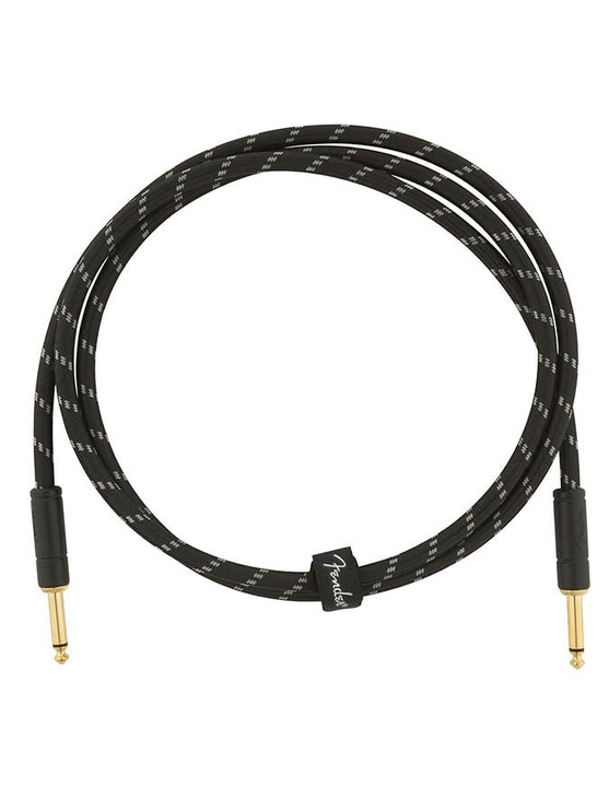 instrument cable, 5ft, black tweed