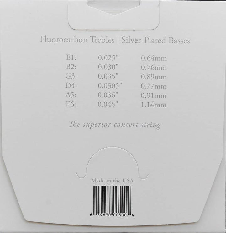 string set classic, high tension fluorocarbon trebles & high tension basses