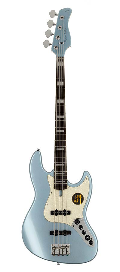 Sire Basses - V7+ A4/LPB - alder 4-string active bass guitar lake placid blue – Placid Blue
