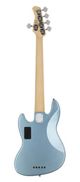 alder 5-string active bass guitar lake placid blue