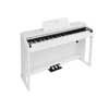 digital home piano, 88 keys graded hammer action, triple sensor (K8), 2 x 20 watt - white satin