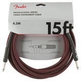 Fender - 990820064 - instrument cable – 15Ft, Red