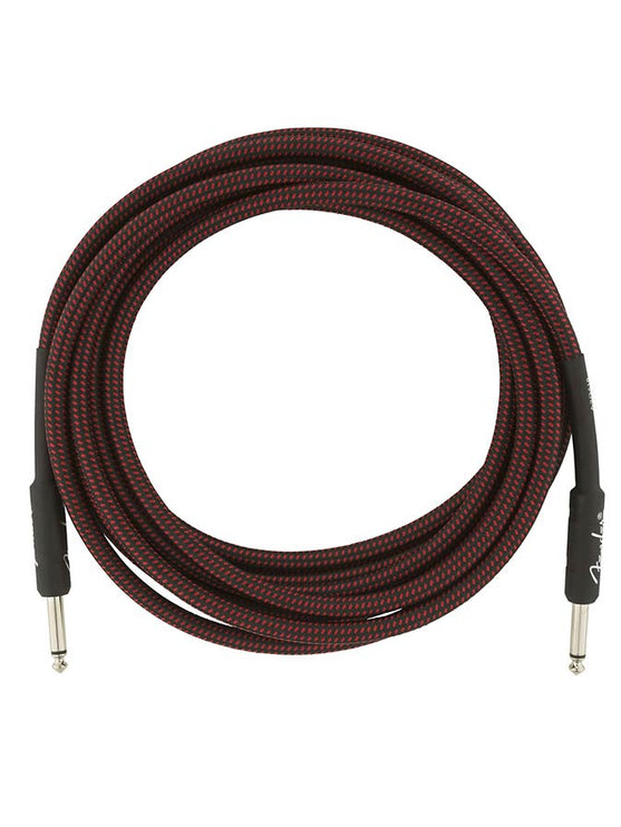 Fender - 990820064 - Instrument Cable, 15Ft, Red Tweed