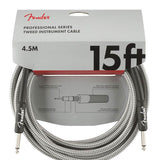 Fender - 990820066 - instrument cable – 15Ft, White