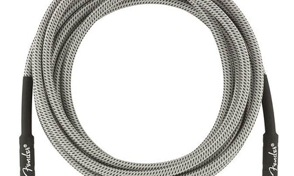 Fender - 990820066 - Instrument Cable, 15Ft, White Tweed
