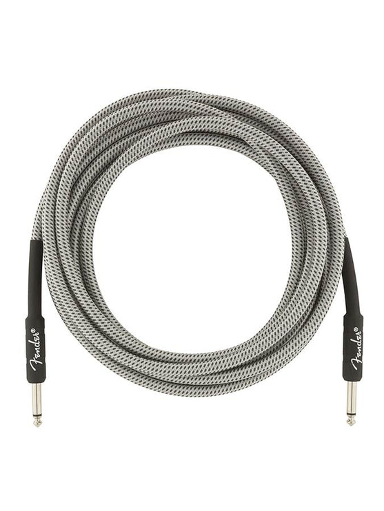 Fender - 990820066 - Instrument Cable, 15Ft, White Tweed