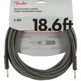 Fender - 990820068 - instrument cable, 18 – 18.6Ft, Gray