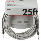 Fender - 990820072 - instrument cable – 25Ft, White