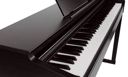 digital home piano, 88 keys graded hammer action, triple sensor (K8), 2 x 20 watt - rosewood