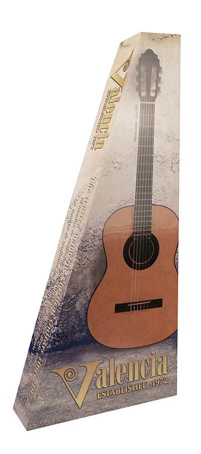 Valencia - VC564CEBSB - Classic Guitar 4/4 – Cutaway,Brown Sunburst