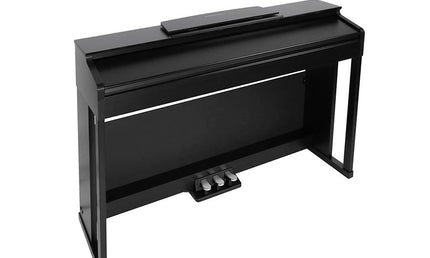 digital home piano, 88 keys graded hammer action, triple sensor (K8), 2 x 20 watt - black satin