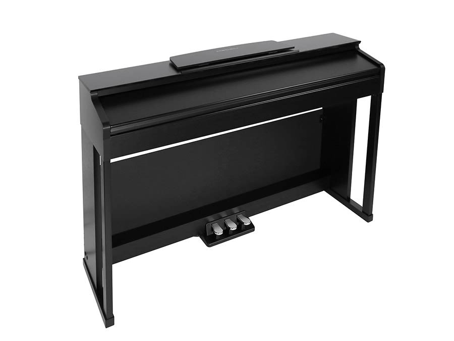 digital home piano, 88 keys graded hammer action, triple sensor (K8), 2 x 20 watt - black satin