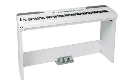 digital stage piano, 88 keys hammer action (K6), 2 x 20 watt - white