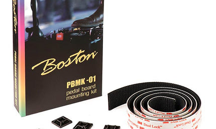 pedal board mounting kit: 3M Dual Lock (1mtr), 10pcs adhesive mount plate, 20pcs cable tie