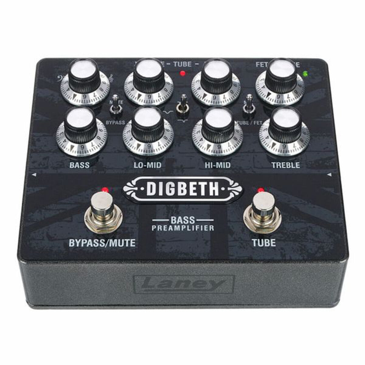 Laney DIGBETH Series Bass Guitar Pre Amplifier Pedal