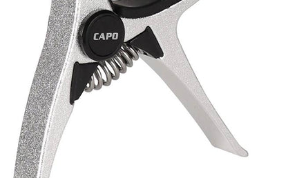 aluminum capo for acoustic/electric guitar, curved