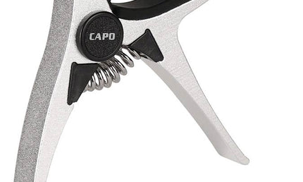 aluminum capo for classical guitar, flat