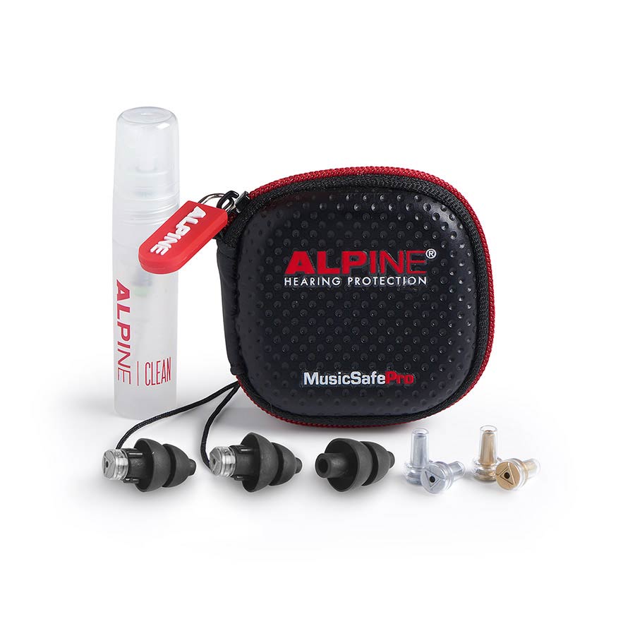 Alpine Hearing Protection - ALP-MSP-BK - MusicSafePro Earplugs, Black
