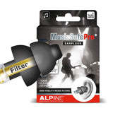 Alpine Hearing Protection - ALP-MSP-BK - MusicSafePro Earplugs, Black
