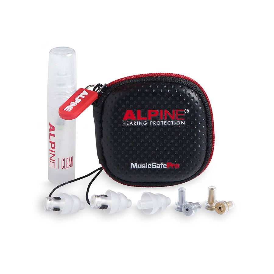 Alpine Hearing Protection - ALP-MSP-TR - MusicSafePro Earplugs, Clear