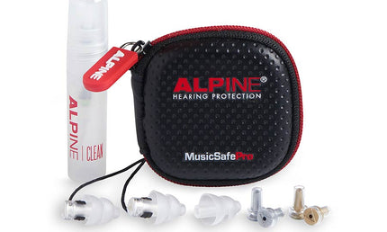 MusicSafePro, high-fidelty hearing protection for musicians, transparent